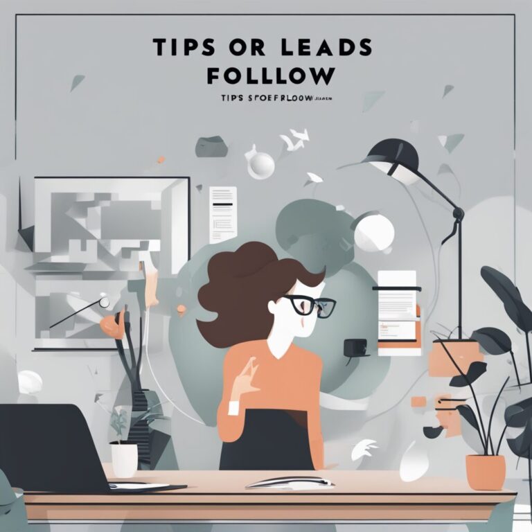 Tips for leads starting to follow